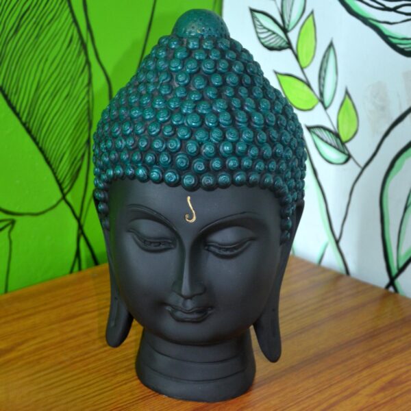 Buddha Head Face Statue Decorative Showpiece