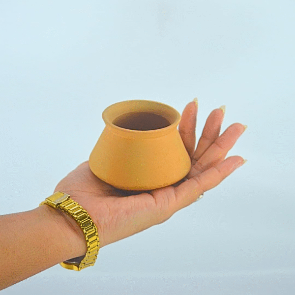 Traditional Terracotta Mini Clay Pot for Serving Curd, Kulhad Chai, Phirni, Kheer, Natural Clay Serving Bowl