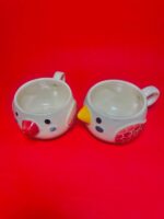 Cute Bird Shaped Ceramic Coffee Mugs (Set of 2) - Image 6
