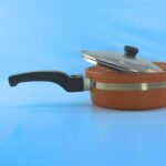 Terracotta Clay Frying Pan with Glass - Image 2
