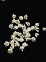 Small Silver Ghungroo Bells for Crafts and Jewelry - Image 2