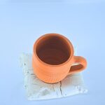 Handmade Terracotta Clay Mug for Tea and Coffee - Image 4
