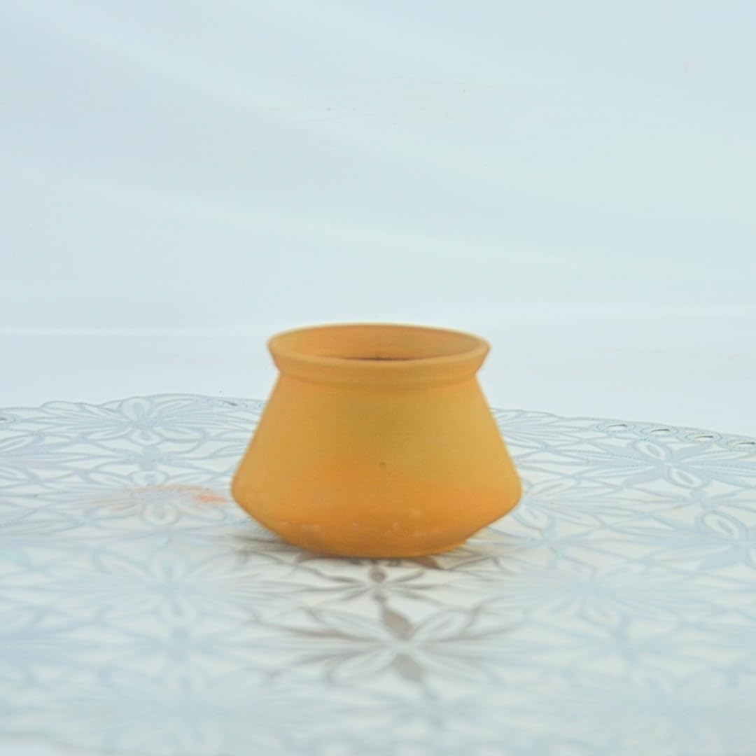 51hgh3xMeSL._SL1080_ Handcrafted Terracotta Dahi Handi Set of 1 - Image 1