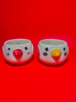 Cute Bird Shaped Ceramic Coffee Mugs (Set of 2) - Image 3