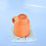 Handmade Terracotta Clay Mug for Tea and Coffee - Image 3
