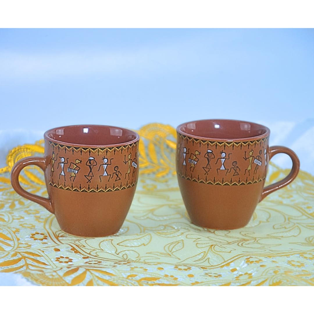 614ywkfhr6L._SL1080_ Traditional Handpainted Ceramic Tea Cups - Image 1
