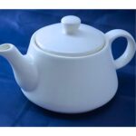 Ceramic Tea Set with Teapot and 5 Matching Cups - Image 3