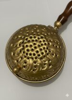 Brass Loban Burner with Wooden Handle