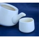 Ceramic Tea Set with Teapot and 5 Matching Cups - Image 4
