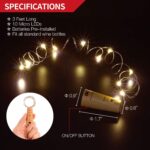 LED Bottle Cork Wine Lights (Pack of 10) - Image 7