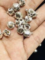 Small Silver Ghungroo Bells for Crafts and Jewelry - Image 6