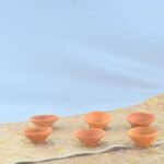 Terracotta Diya, Clay Diya for Diwali Puja, Set of 6