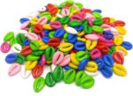 Multicolor Cowrie Shell Beads for Jewelry Making