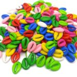 Multicolor Cowrie Shell Beads for Jewelry Making