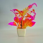 Mini Artificial Plant with Pot for Home & Office Decor
