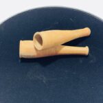 Handmade Clay Chillum - Traditional Terracotta Smoking Pipe (Pack of 2)