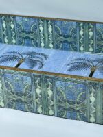 Premium Wooden Serving Trays Set with Royal Peacock Print (Set of 3) - Image 4