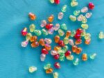 Multicolor Faceted Teardrop Acrylic Beads - Image 2