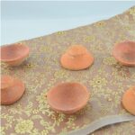 Terracotta Diya, Clay Diya for Diwali Puja, Set of 6 - Image 4