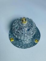 Silver Glitter Decorative Box with Lid - Image 7