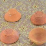 Terracotta Diya, Clay Diya for Diwali Puja, Set of 6 - Image 2
