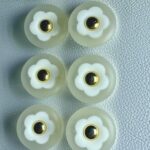 Decorative Flower Buttons (Pack of 10 - Image 2