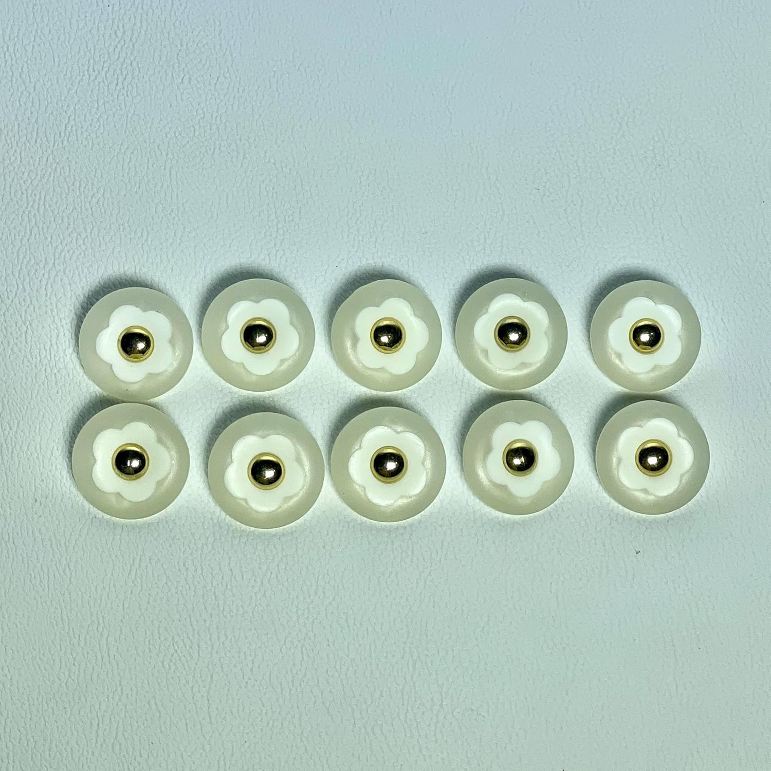 81etZzB2yiL._SL1500_ Decorative Flower Buttons (Pack of 10 - Image 1