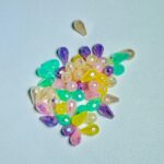 Faceted Teardrop Crystal Beads Combo