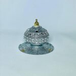 Silver Glitter Decorative Box with Lid