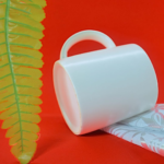 Classic Matte White Porcelain Tea & Coffee Cup - Image 3