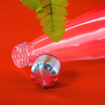 Premium Clear Glass Water Bottle with Stainless Steel Cap - Image 2