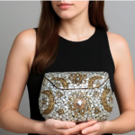 Handcrafted Seashell Mosaic Purse - Image 4