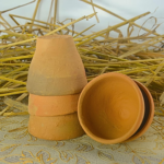 Authentic Handmade Terracotta Kulhad / Clay Tea Cups (Set of 5) - Image 2
