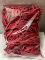 Red Shredded Paper Filler for Gift Boxes - Image 4