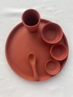 Handcrafted Terracotta Dinner Set - Image 3