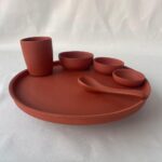 Handcrafted Terracotta Dinner Set