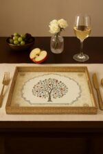 Premium Tree of Life Serving Tray Set of 3 - Image 5