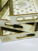 Premium Tree of Life Serving Tray Set of 3 - Image 6