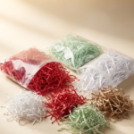 Premium Pastel Green Shredded Paper Filler for Gift Boxes & Hampers
